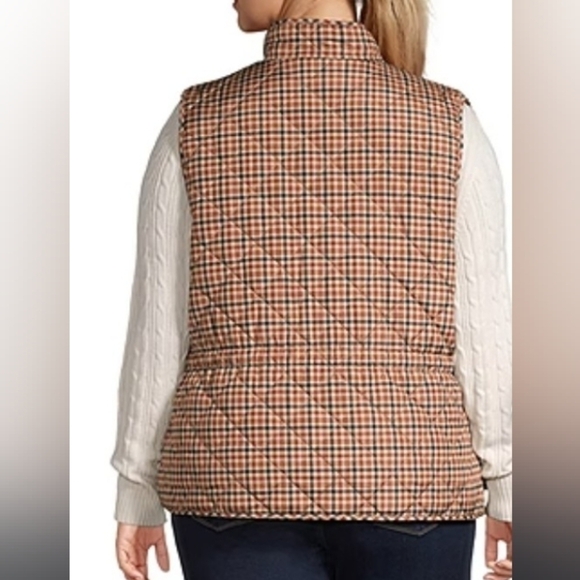 St. John's Bay Women's Tall Quilted Vest Size XXLT - Picture 4 of 11
